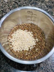 Beans in a bowl