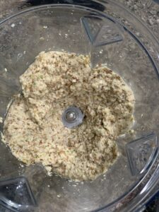 Coarsely ground mixture