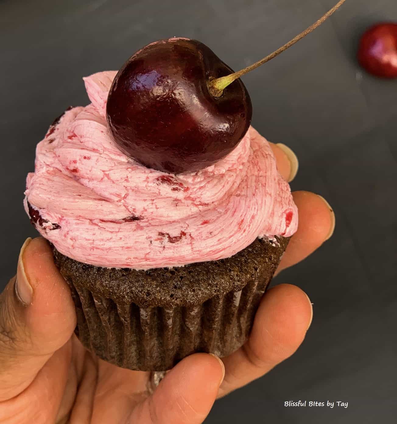 Chocolate Cherry Cupcakes