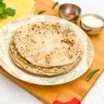 Tuvar lilva paratha