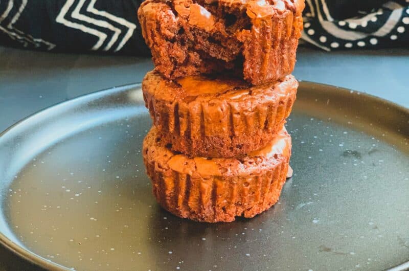 2 Ingredient Nutella Brownie Bites