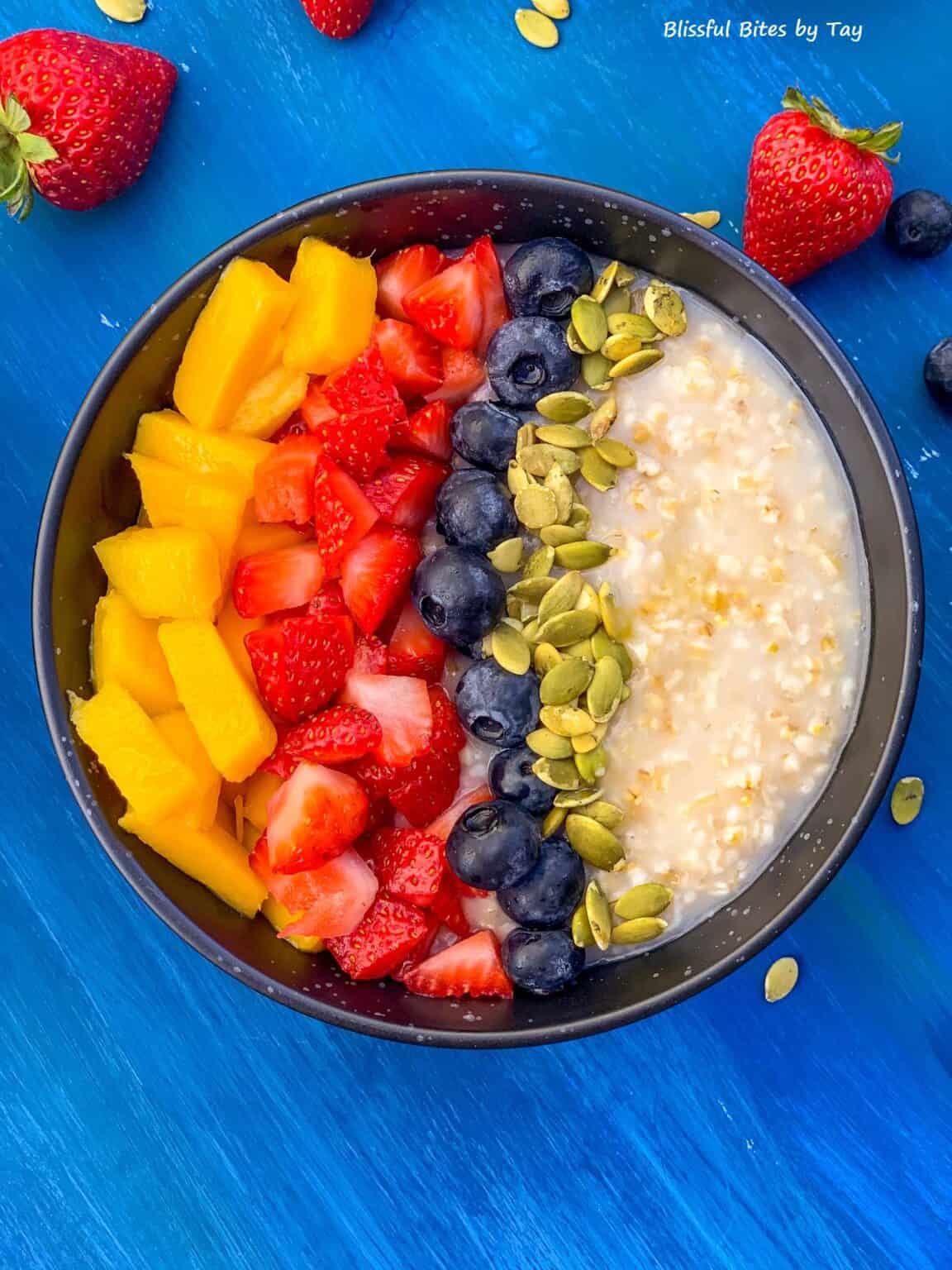 Steel Cut Oatmeal Blissful Bites by Tay