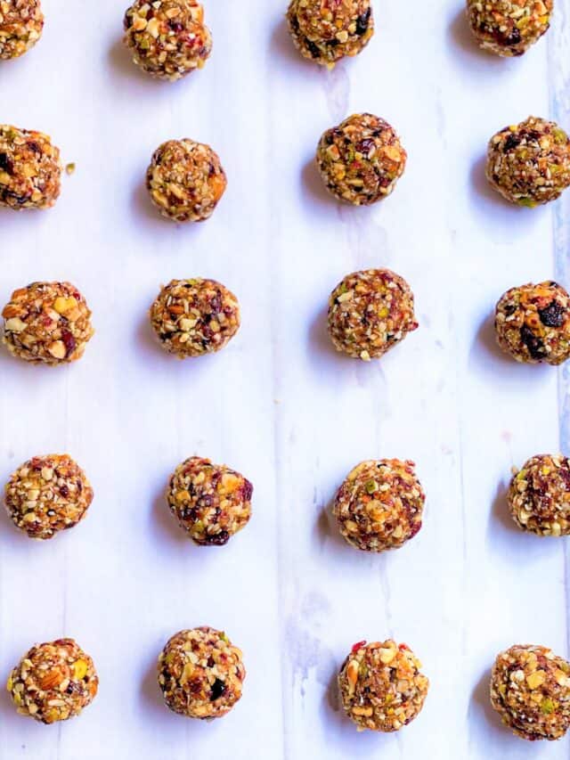 Date, Nut and Seed Energy Balls Blissful Bites by Tay