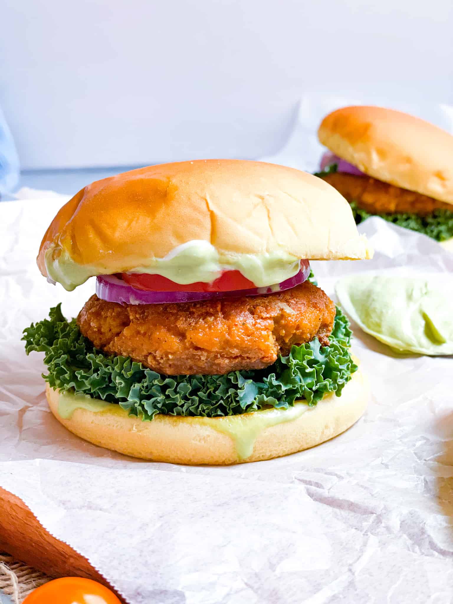 Tandoori Tofu Burger