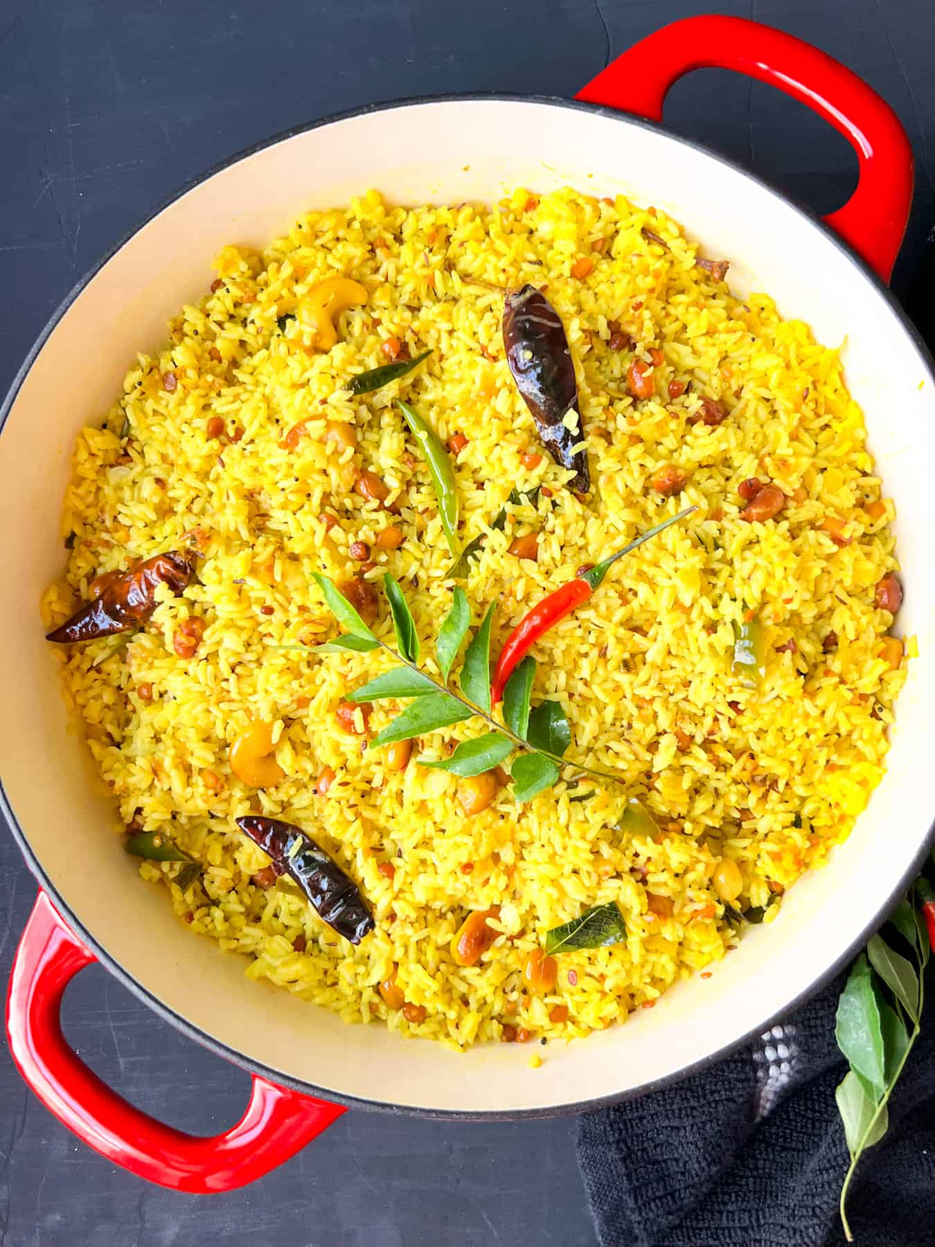 Raw Mango Rice/ Mamidikaya Pulihora